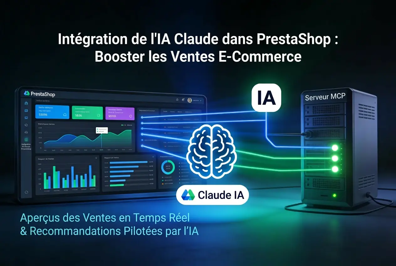 Intégration de Claude pour lire des stats Prestashop